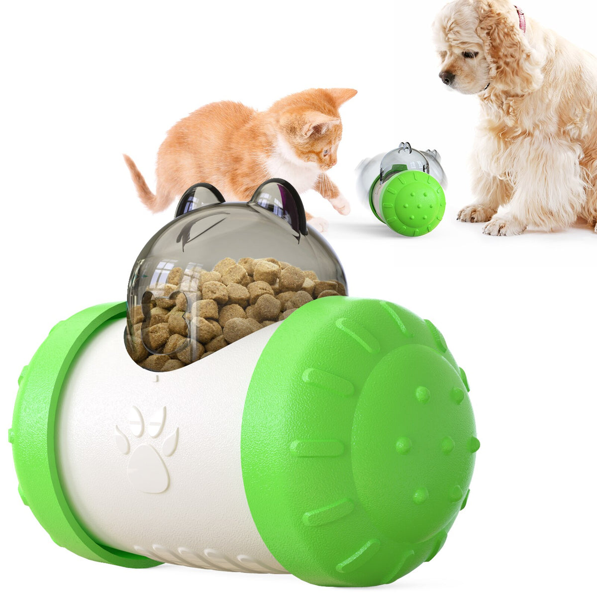 Funny Dog Treat Leaking Toy with Wheel Interactive Toy for Dogs Puppie –  Ganesa Trading Inc.