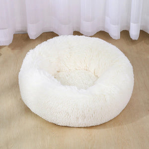 Dog Bed Super Soft Washable Long Plush Pet Kennel Deep Sleep Dog House Velvet Mats Sofa For Dog Basket Pet Cat Bed - Ganesa Trading Inc.