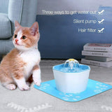 Pet 1.6L Water Fountain Electric Water Dispenser For Cat Dog Automatic Pet Water Fountain Electric Water Dispenser For Cat Dog Automatic Three Modes - Ganesa Trading Inc.